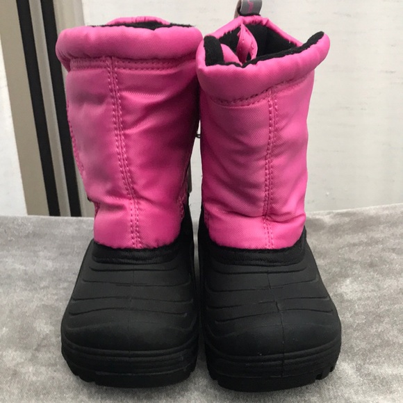 One Step Ahead Other - NEW snow Boots By One Step Ahead Kids Size 7 Pink & Black New with Tags